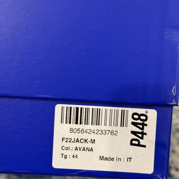 P448 Men’s Jack Sneaker Brown Suede Size 44 - Picture 9 of 9